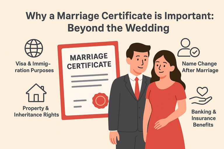 Why a Marriage Certificate is Important Beyond the Wedding